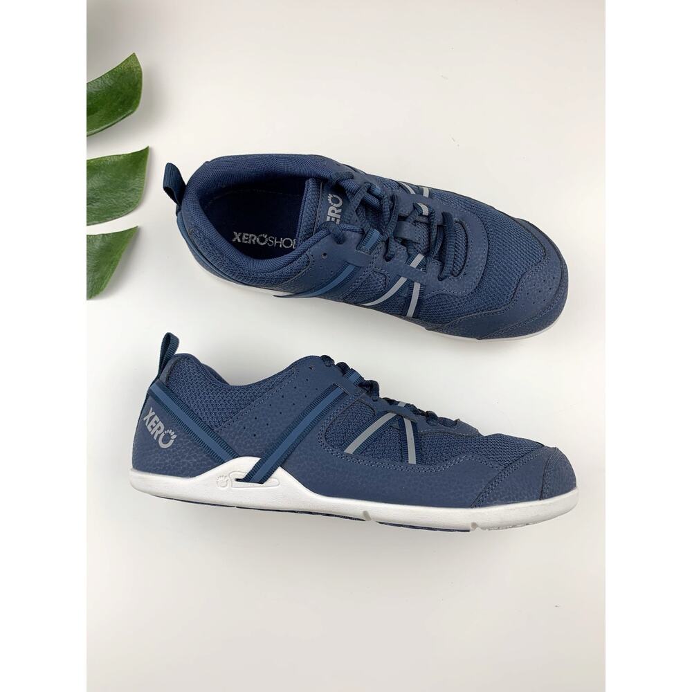 Xero Prio Sneakers Miniminalist Barefoot Running Shoes Blue Lace Up Women's 9.5